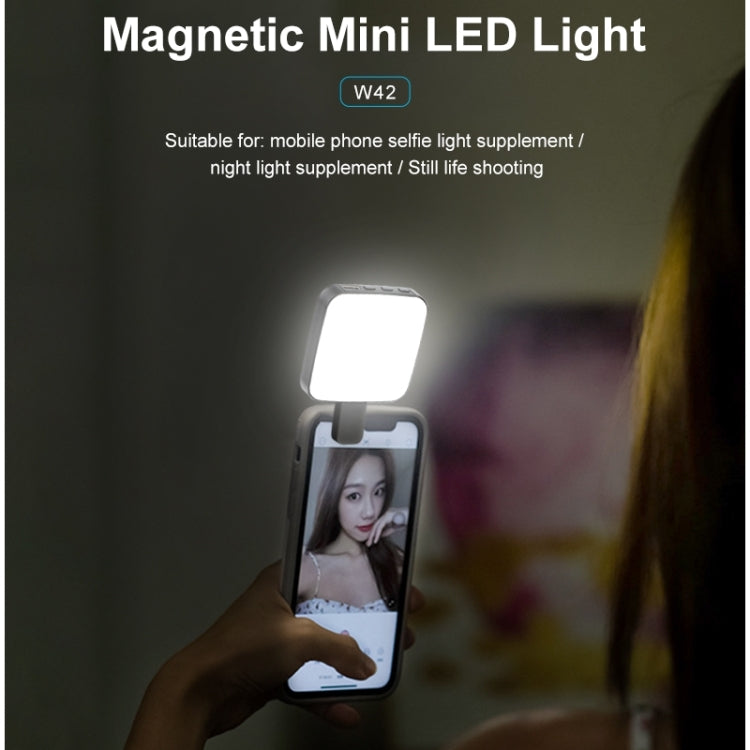 VLOGLITE W42 Laptop Magnetic Mini LED Fill Light Rechargeable Selfie Light Portable Phone Light - by VLOGLITE | Online Shopping UK | buy2fix