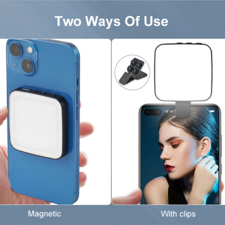 VLOGLITE W42 Laptop Magnetic Mini LED Fill Light Rechargeable Selfie Light Portable Phone Light - by VLOGLITE | Online Shopping UK | buy2fix