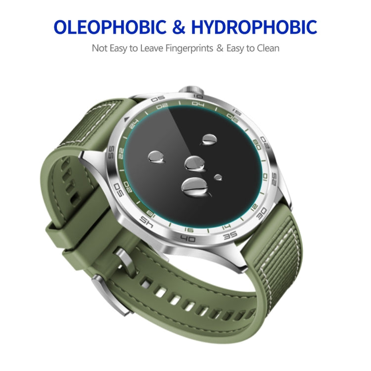 For Huawei Watch GT 4 46mm 2pcs ENKAY Hat-Prince 0.2mm 9H Tempered Glass Screen Protector Watch Film - Screen Protector by ENKAY | Online Shopping UK | buy2fix