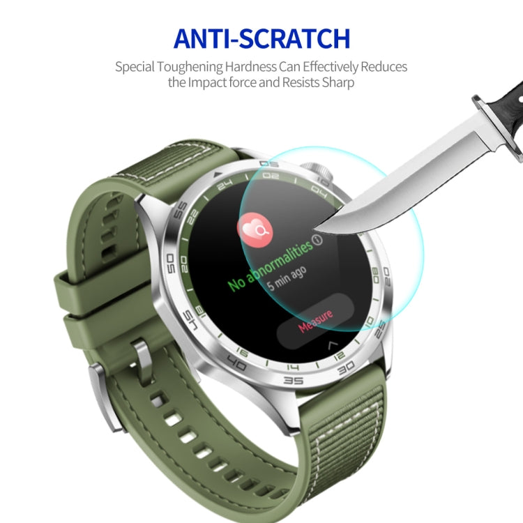 For Huawei Watch GT 4 46mm 10pcs ENKAY Hat-Prince 0.2mm 9H Tempered Glass Screen Protector Watch Film - Screen Protector by ENKAY | Online Shopping UK | buy2fix