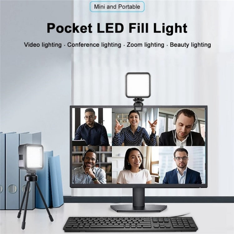 VLOGLITE W49 Photography Cell Phone Live Streaming Beauty Lights Mini Fill Light LED Camera Light - by VLOGLITE | Online Shopping UK | buy2fix