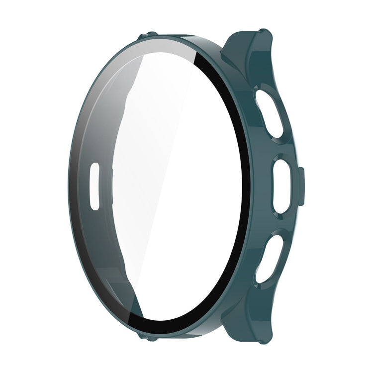 For Garmin Venu 3 ENKAY Hat-Prince Full Coverage Tempered Glass Film Integrated PC Watch Cover(Dark Green) - Watch Cases by ENKAY | Online Shopping UK | buy2fix
