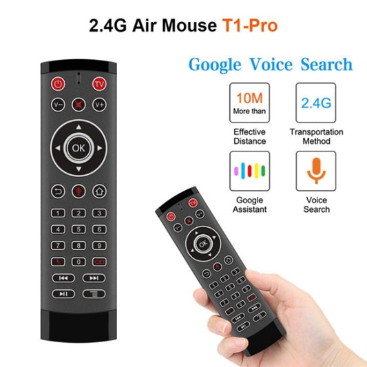 T1-PRO-TV With Microphone Android TV Box 2-Key IR Function Air Mouse Smart Remote Control by buy2fix