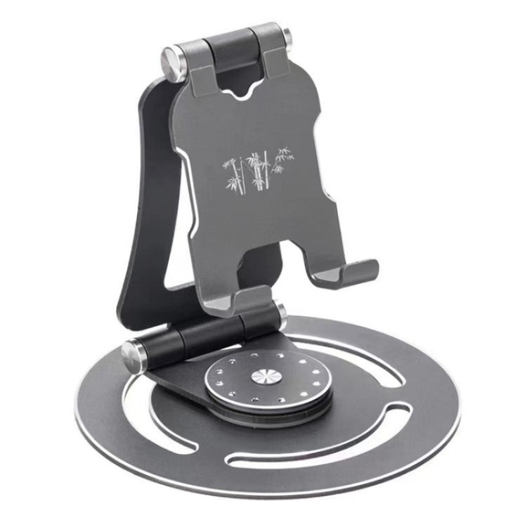 G60 Portable Folding 360-Degree Rotating Desktop Phone Tablet Holder(Grey) - Stand by buy2fix | Online Shopping UK | buy2fix
