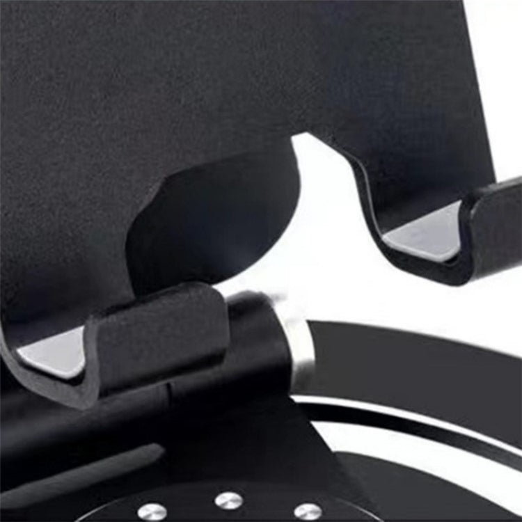 G62 Portable Folding 360-Degree Rotating Desktop Phone Holder(Black) - Stand by buy2fix | Online Shopping UK | buy2fix