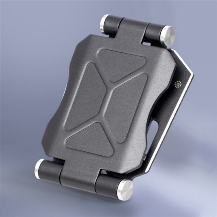 G55 Adjustable Bracket Large Size Folding Desktop Mobile Phone Holder(Titanium Grey) - Stand by buy2fix | Online Shopping UK | buy2fix