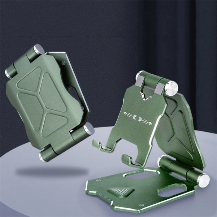 G55 Adjustable Bracket Large Size Folding Desktop Mobile Phone Holder(Titanium Grey) - Stand by buy2fix | Online Shopping UK | buy2fix