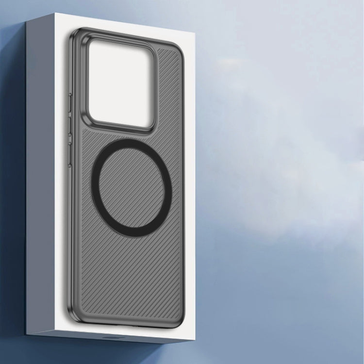 For Xiaomi 14 Pro MagSafe Frosted PP Shockproof Phone Case(White) by buy2fix