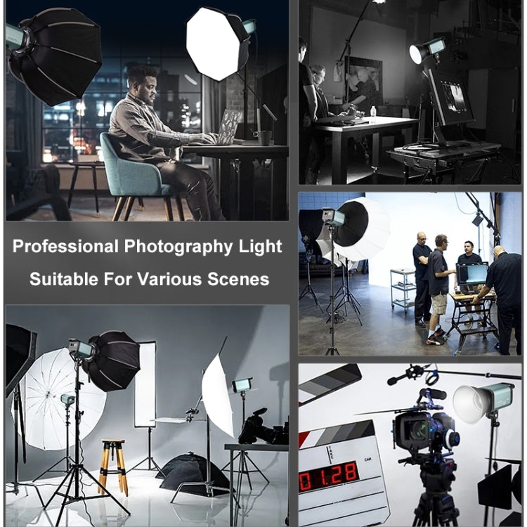 VLOGLITE P100 Professional Photography Video Fill Light 100W High Powerful Bright COB LED Light, Plug:US Plug - by VLOGLITE | Online Shopping UK | buy2fix