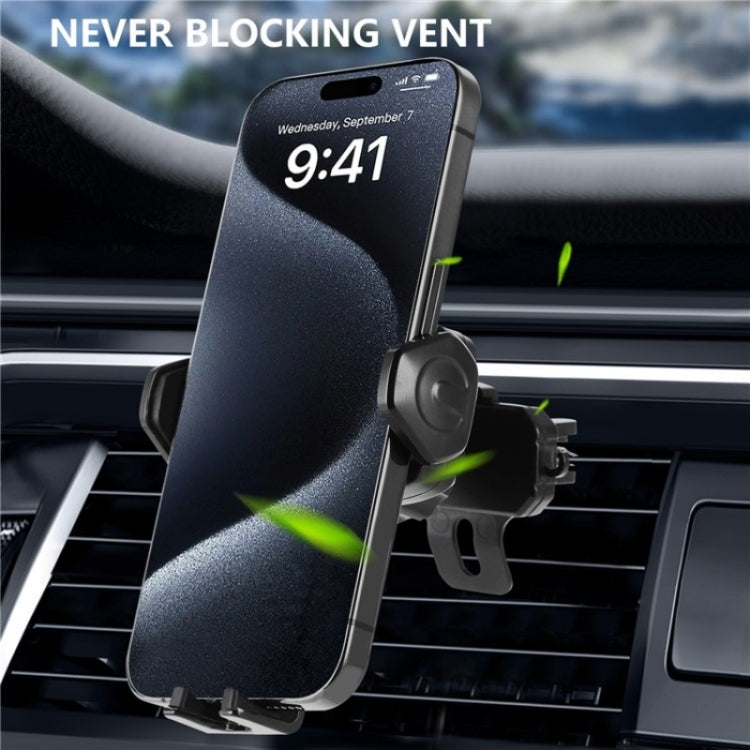 360 Degree Rotation Mobile Phone Holder Bracket Car Air Outlet Clip Mount - Universal Car Holders by buy2fix | Online Shopping UK | buy2fix