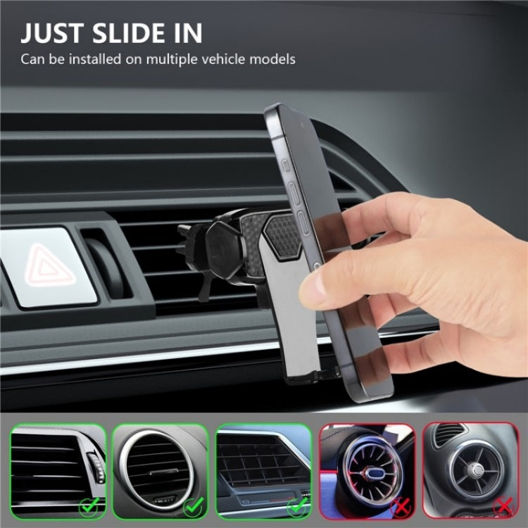 360 Degree Rotation Mobile Phone Holder Bracket Car Air Outlet Clip Mount - Universal Car Holders by buy2fix | Online Shopping UK | buy2fix