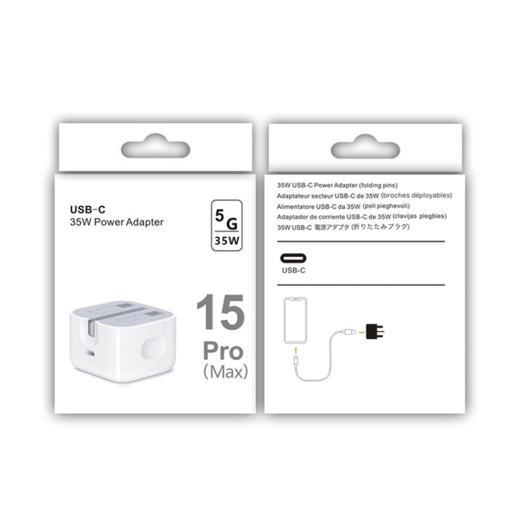PD35W USB-C / Type-C Port Charger for iPhone / iPad Series, UK Plug by buy2fix