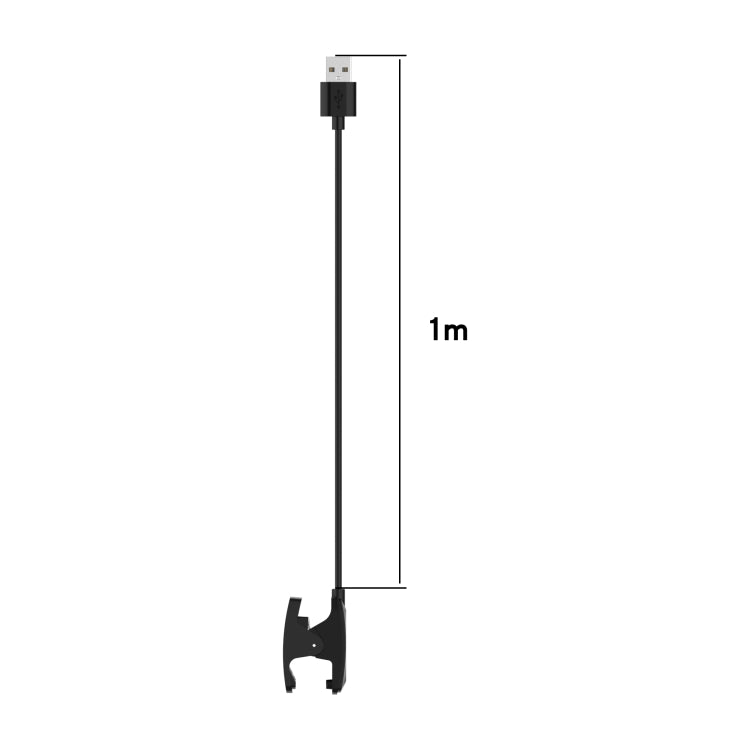 For Garmin Descent G1 Solar letel Watch Charging Charger Charging Clip With Data Function(Black) - Charger by buy2fix | Online Shopping UK | buy2fix
