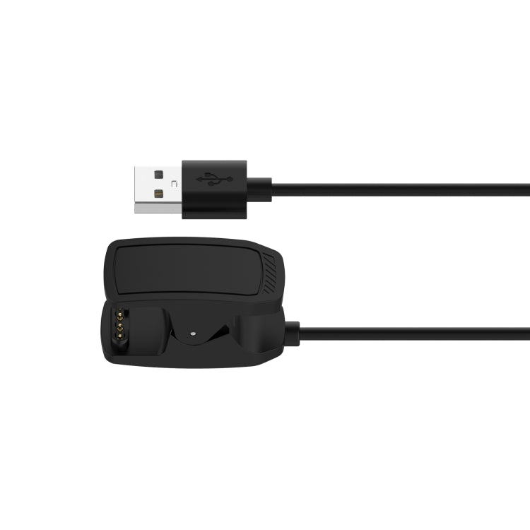 For Garmin Descent G1 Solar letel Watch Charging Charger Charging Clip With Data Function(Black) - Charger by buy2fix | Online Shopping UK | buy2fix