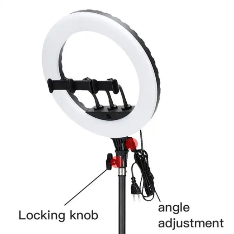 JMARY FM-14R Photography Light 14-inch Live Streaming Ring Light Photography LED Fill Light(EU Plug) - by Jmary | Online Shopping UK | buy2fix