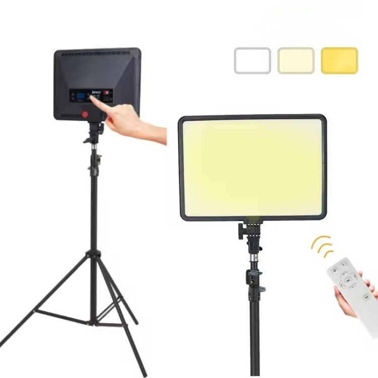 JMARY FM-17RS With Remote 17-inch Touch Control Dimmable LED Panel Light(US Plug) - by Jmary | Online Shopping UK | buy2fix