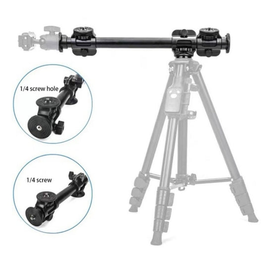 YUNTENG VCT-369 For Tripod Stabilizer Camera Horizontal Aluminum Alloy Gimbal Extension Pole - Other Accessories by YUNTENG | Online Shopping UK | buy2fix
