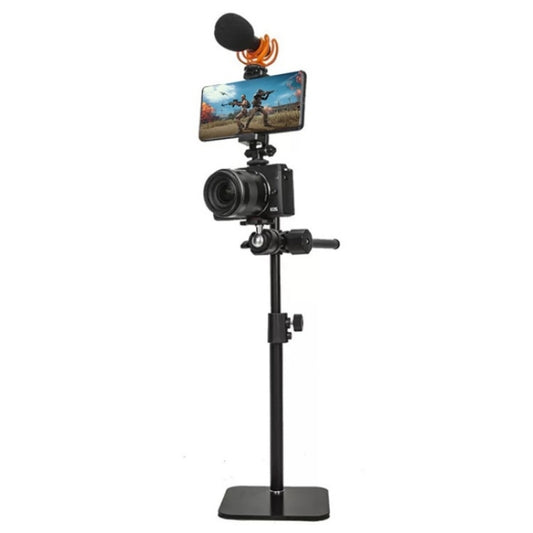 YUNTENG VCT-808 Table Phone Clip Holder Microphone DSLR Camera Desktop Mount Stand by YUNTENG