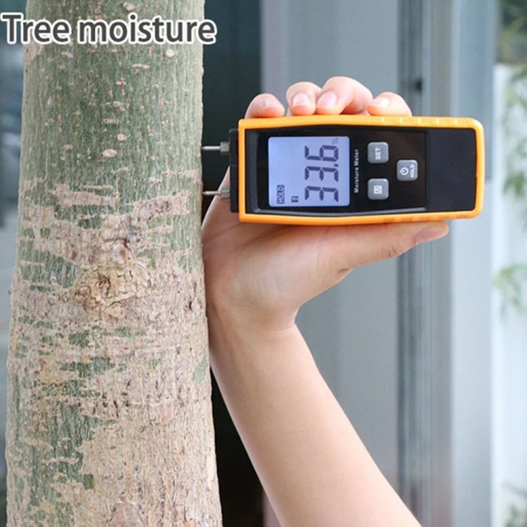 RZ660 Professional Wood Moisture Humidity Meter Digital Tester - PH & Moisture Meter by buy2fix | Online Shopping UK | buy2fix