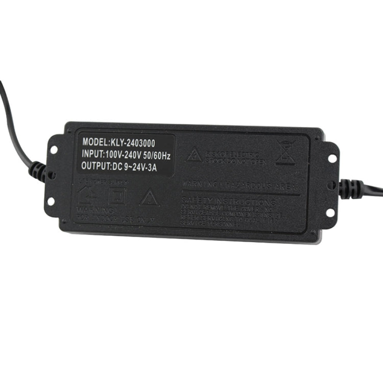 AC To DC Adjustable Voltage Power Adapter Universal Power Supply Display Screen Power Switching Charger EU, Output Voltage:3-24V-2A - Power Supplies by buy2fix | Online Shopping UK | buy2fix