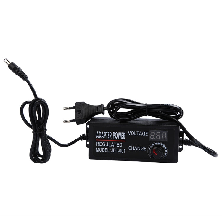 AC To DC Adjustable Voltage Power Adapter Universal Power Supply Display Screen Power Switching Charger EU, Output Voltage:3-24V-2A - Power Supplies by buy2fix | Online Shopping UK | buy2fix