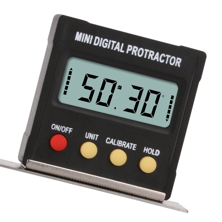 RZ2010 360 Degree Mini Digital Protractor Inclinometer Electronic Level Box Magnetic Base Measuring Tools - Other Tester Tool by buy2fix | Online Shopping UK | buy2fix