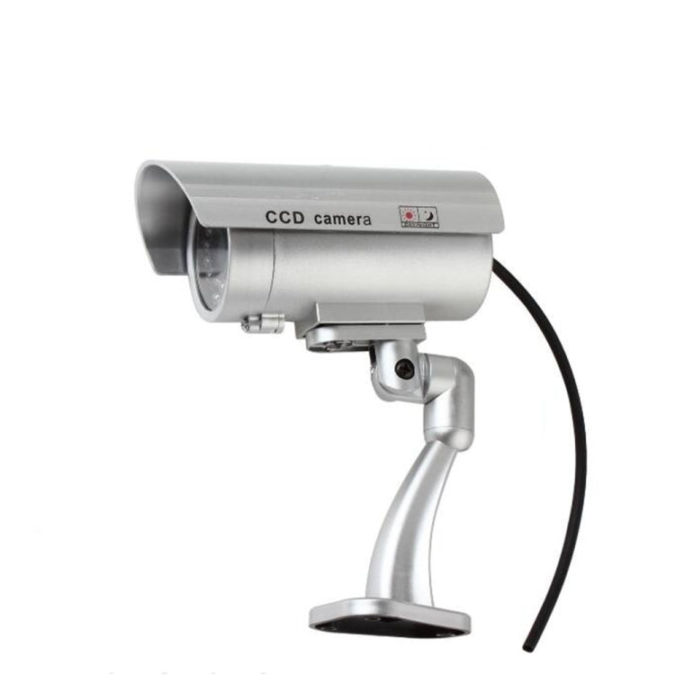 IP66 Waterproof Dummy CCTV Camera With Flashing LED For Realistic Looking for Security Alarm(black) - Waterproof Camera by buy2fix | Online Shopping UK | buy2fix