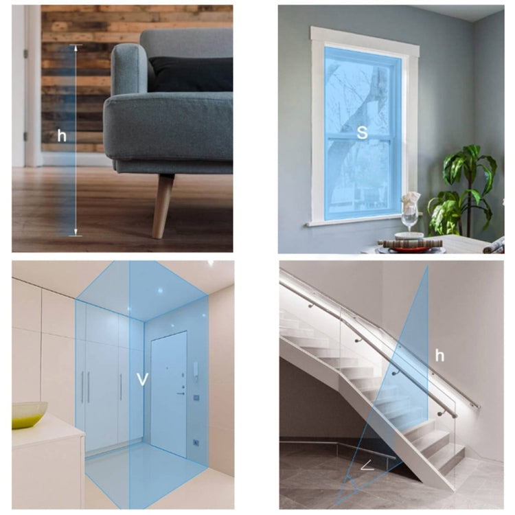 LS-P Laser Rangefinder Distance Meter 40m Handheld Mini Rechargeable LCD Digital Laser Distance Meter 131ft Laser Range Finder - Laser Rangefinder by buy2fix | Online Shopping UK | buy2fix