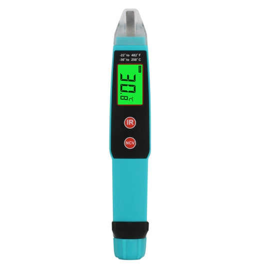 JHL-18A Digital Non-Contact Thermometer AC Voltage Detector Infrared Thermometer Voltage Pen Type Handheld Induction Voltage Tester - Current & Voltage Tester by buy2fix | Online Shopping UK | buy2fix