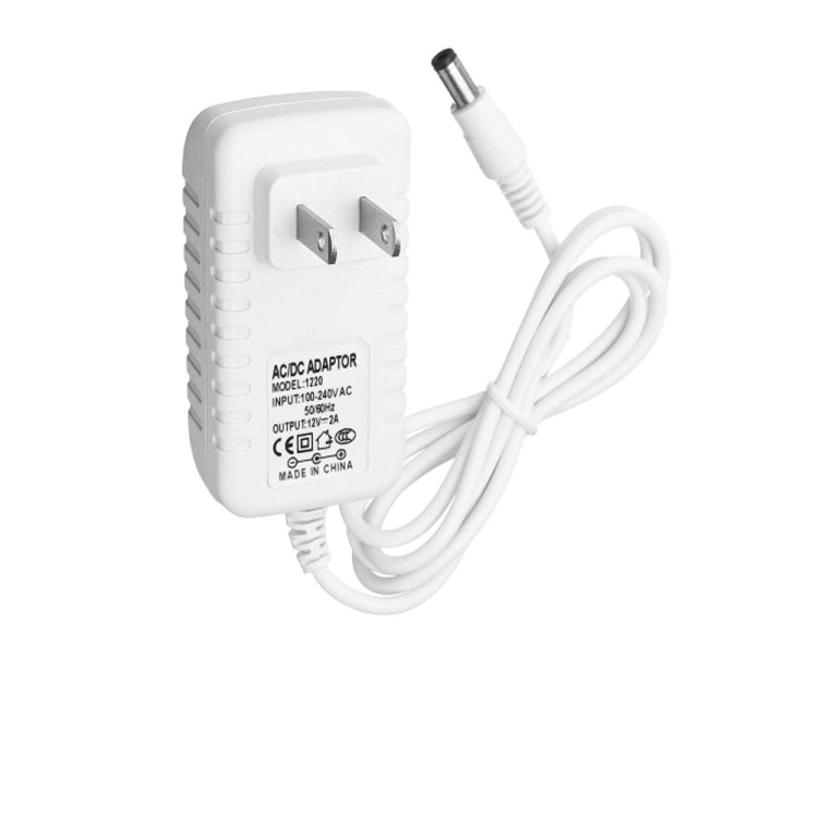 AC100 -240V / DC12V 2A Power Adapter DC Connector 5.5 x 2.1mm for LED Strip Light EU - Power Supplies by buy2fix | Online Shopping UK | buy2fix