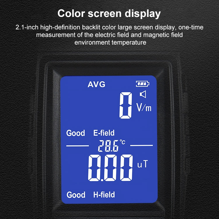 Wintact WT3121 Electromagnetic Radiation Tester Household Appliances Radiation Detector Electromagnetic Radiation Meter by Wintact