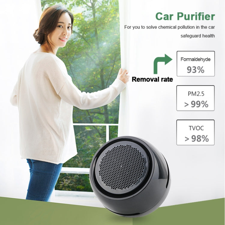 MC-006 Mini Air Purifier Home Aroma Diffuser Remove Formaldehyde Sterilization Ozone Generator Ionizer Filter Cleaner Air Purifier - Air Purifier by buy2fix | Online Shopping UK | buy2fix
