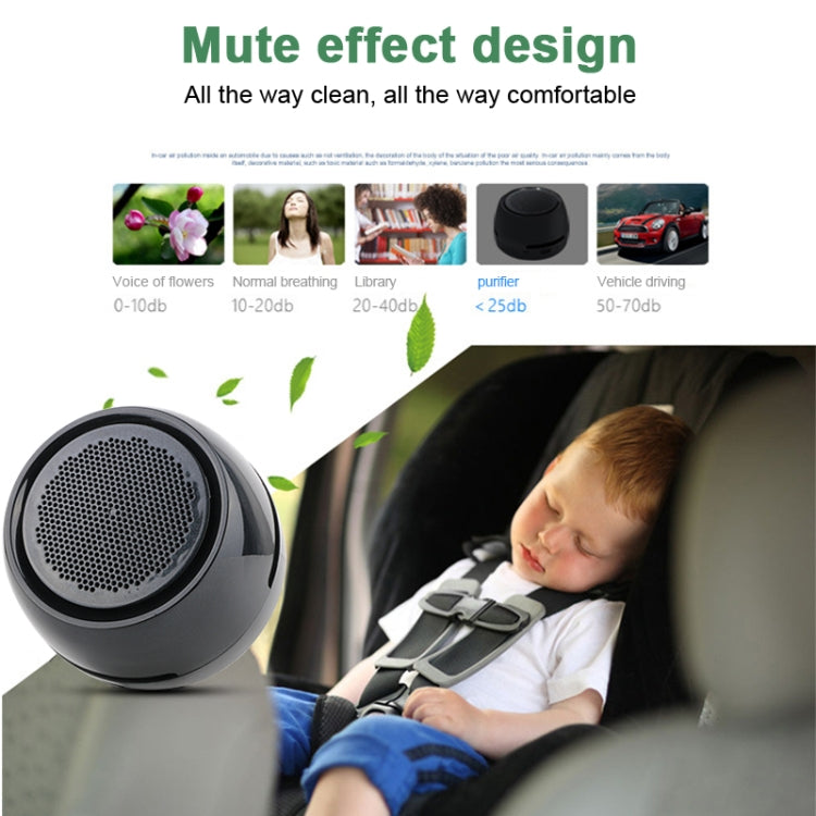 MC-006 Mini Air Purifier Home Aroma Diffuser Remove Formaldehyde Sterilization Ozone Generator Ionizer Filter Cleaner Air Purifier - Air Purifier by buy2fix | Online Shopping UK | buy2fix