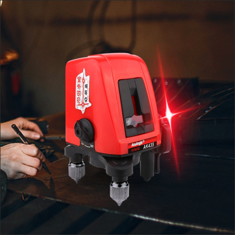 AK435 Laser Level 3D Self Leveling 2 Line Lasers Horizontal Vertical Lasers Level 360 Tripod Mini Laser Levels - Other Tester Tool by buy2fix | Online Shopping UK | buy2fix
