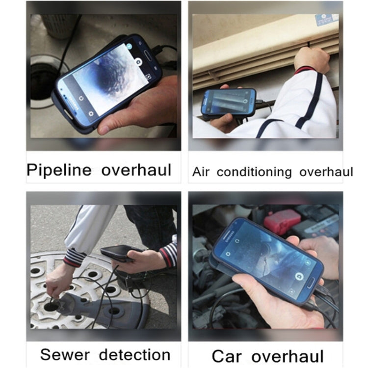 HD Endoscope Universal Wireless WiFi Box BOX Supports Any Smartphone Computer(Black) by buy2fix