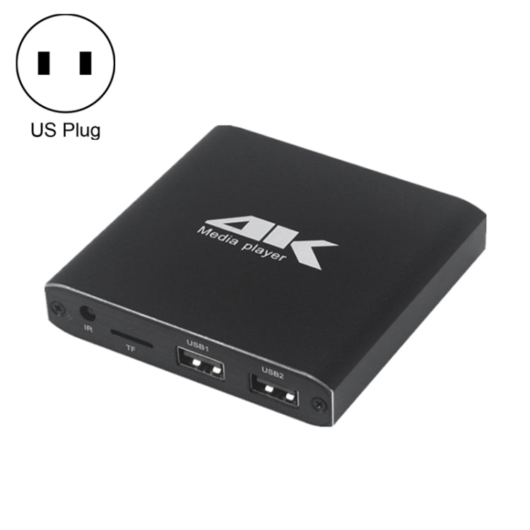 4K HD Player Single AD(US) - Multimedia Player by buy2fix | Online Shopping UK | buy2fix