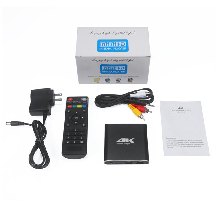 4K HD Player Single AD(UK) - Multimedia Player by buy2fix | Online Shopping UK | buy2fix