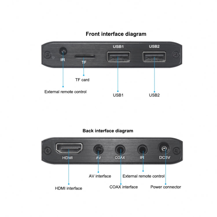 4K HD Player Single AD(UK) - Multimedia Player by buy2fix | Online Shopping UK | buy2fix