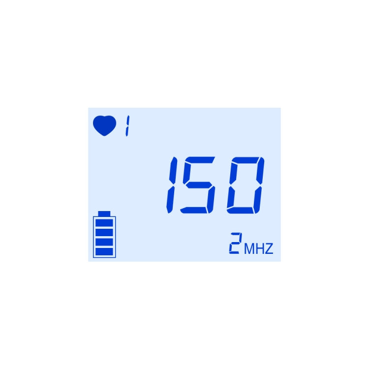 Baby Sound C Fetal Doppler Prenatal Pocket Digital Ultrasound Detector Angel Heartbeat Pregnant Doppler Prenatal Monitor(Blue) - Heart Rate Monitoring by buy2fix | Online Shopping UK | buy2fix