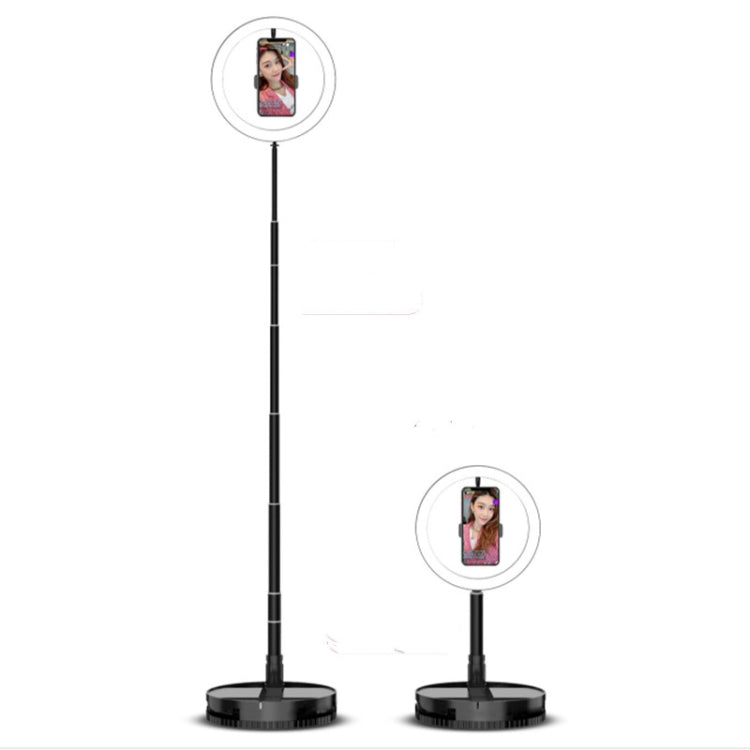 Portable Collapsible Studio-Level Professional Fill Light Mobile Phone Bracket LED Ring Light(Black) - Ring Light by buy2fix | Online Shopping UK | buy2fix