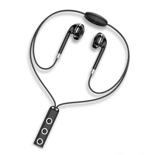 BT313 Magnetic Earbuds Sport Wireless Headphone Handsfree bluetooth HD Stereo Bass Headsets with Mic(Black) by buy2fix
