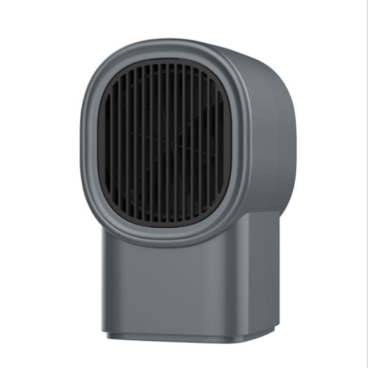 Home Heater Dormitory Small Silent Hot Air Blower(Gray) by buy2fix