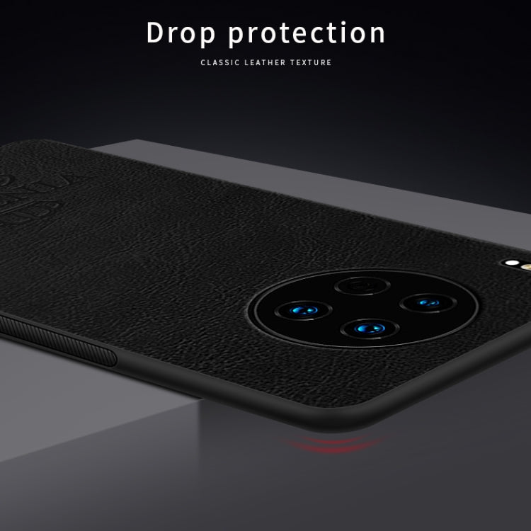 For Huawei Mate 30 Pro PINWUYO Pin Rui Series Classical Leather, PC + TPU + PU Leather Waterproof and Anti-fall All-inclusive Protective Case(Black) - Huawei Cases by PINWUYO | Online Shopping UK | buy2fix