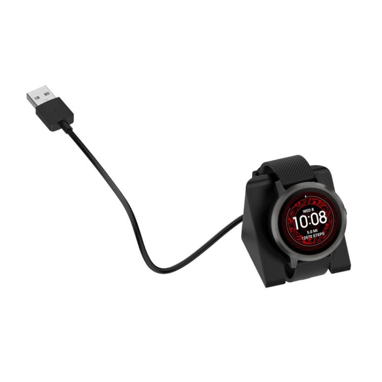 For Garmin Fenix 6 / 6S / 6X / 5S / 5X / Vivotive3 And Other Universal Vertical Charging Cradles. Cable length: 1M - Charger by buy2fix | Online Shopping UK | buy2fix
