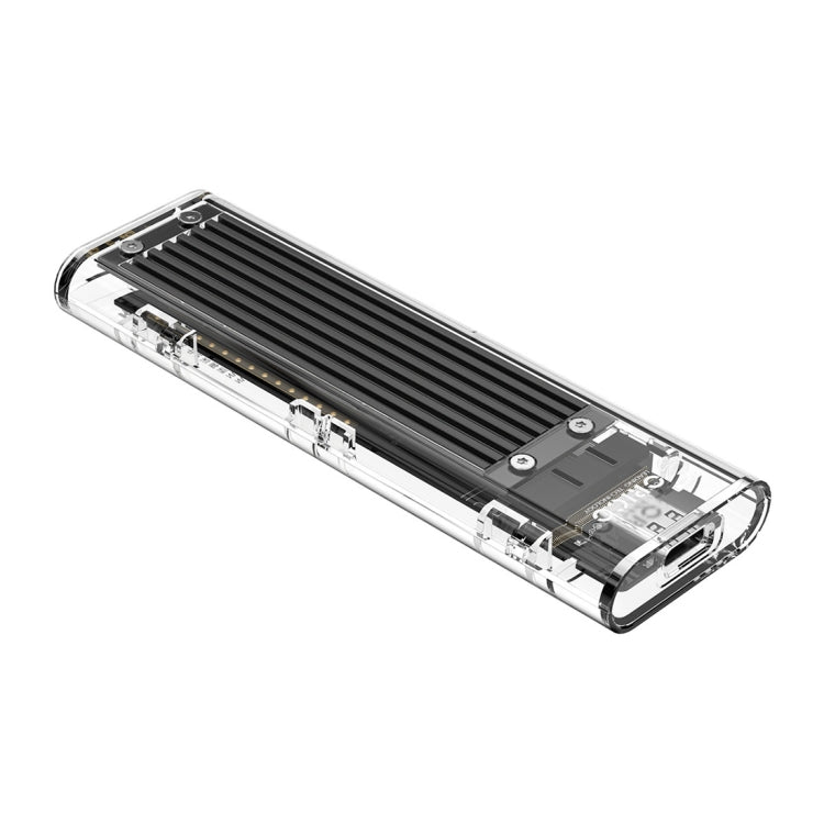 ORICO TCM2F-C3 NGFF M.2 Hard Drive Enclosure,Tool Free Type-C Interface Transparent Hard Disk Box - HDD Enclosure by ORICO | Online Shopping UK | buy2fix