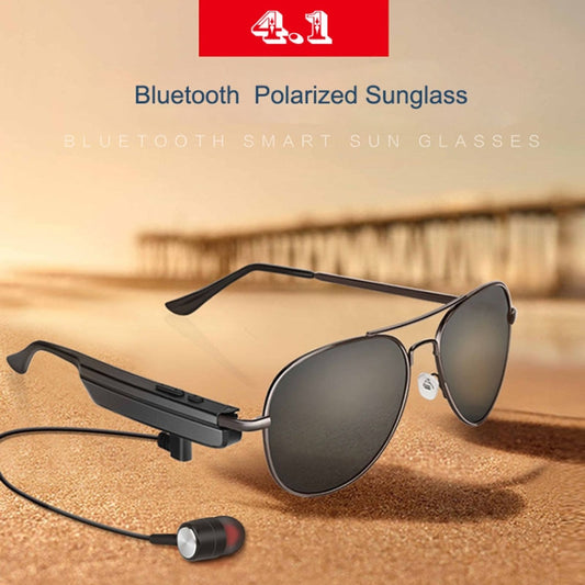 A8 Wireless Earphone Bluetooth Headset Sunglasses Music Headphones Smart Glasses Earbud Hands-free with Mic by buy2fix