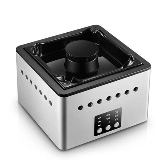 Ashtray Air Purifier Home Indoor Smoke Removal Small Desktop Anti-Secondhand Smoke Artifact(Black) by buy2fix