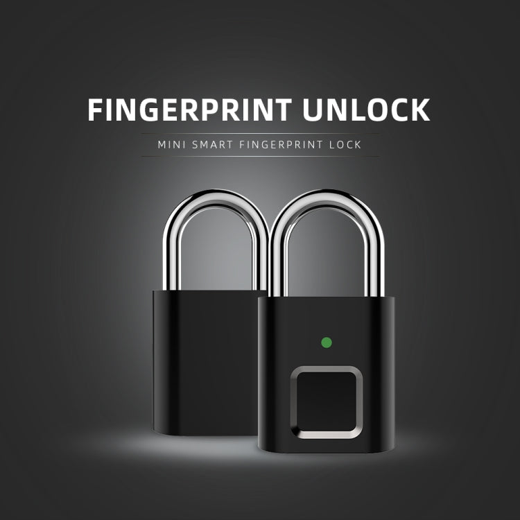 L34 Fingerprint Lock Smart Lock Household Luggage Dormitory Storage Cabinet Electronic Padlock - Padlocks by buy2fix | Online Shopping UK | buy2fix