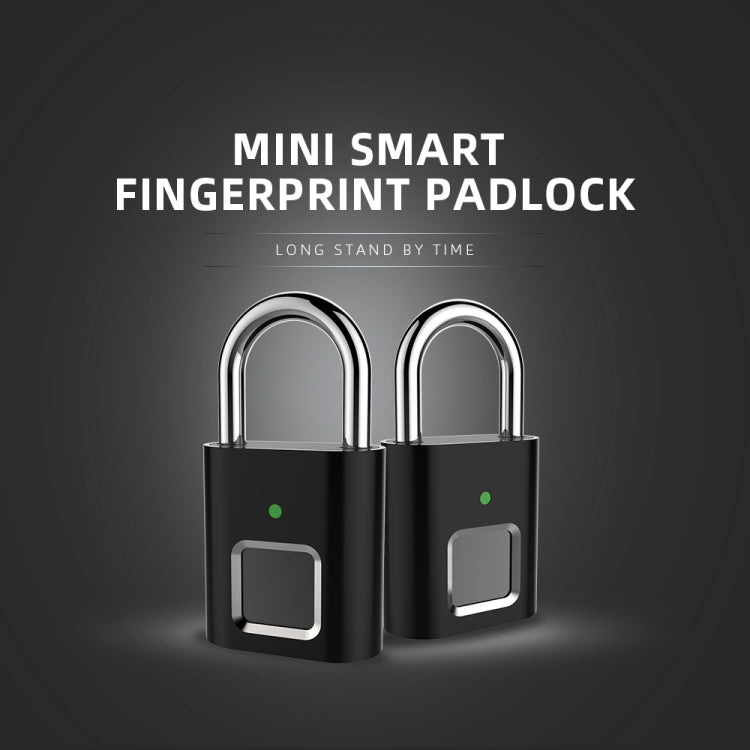 L34 Fingerprint Lock Smart Lock Household Luggage Dormitory Storage Cabinet Electronic Padlock - Padlocks by buy2fix | Online Shopping UK | buy2fix