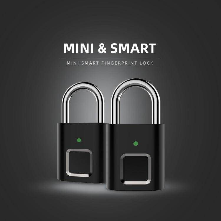 L34 Fingerprint Lock Smart Lock Household Luggage Dormitory Storage Cabinet Electronic Padlock - Padlocks by buy2fix | Online Shopping UK | buy2fix